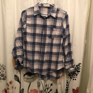100% cotton button down